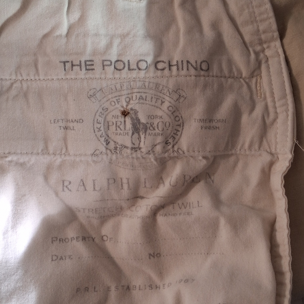 Polo Ralph Lauren Men's Beige Embroidered Shorts - Picture 5 of 6